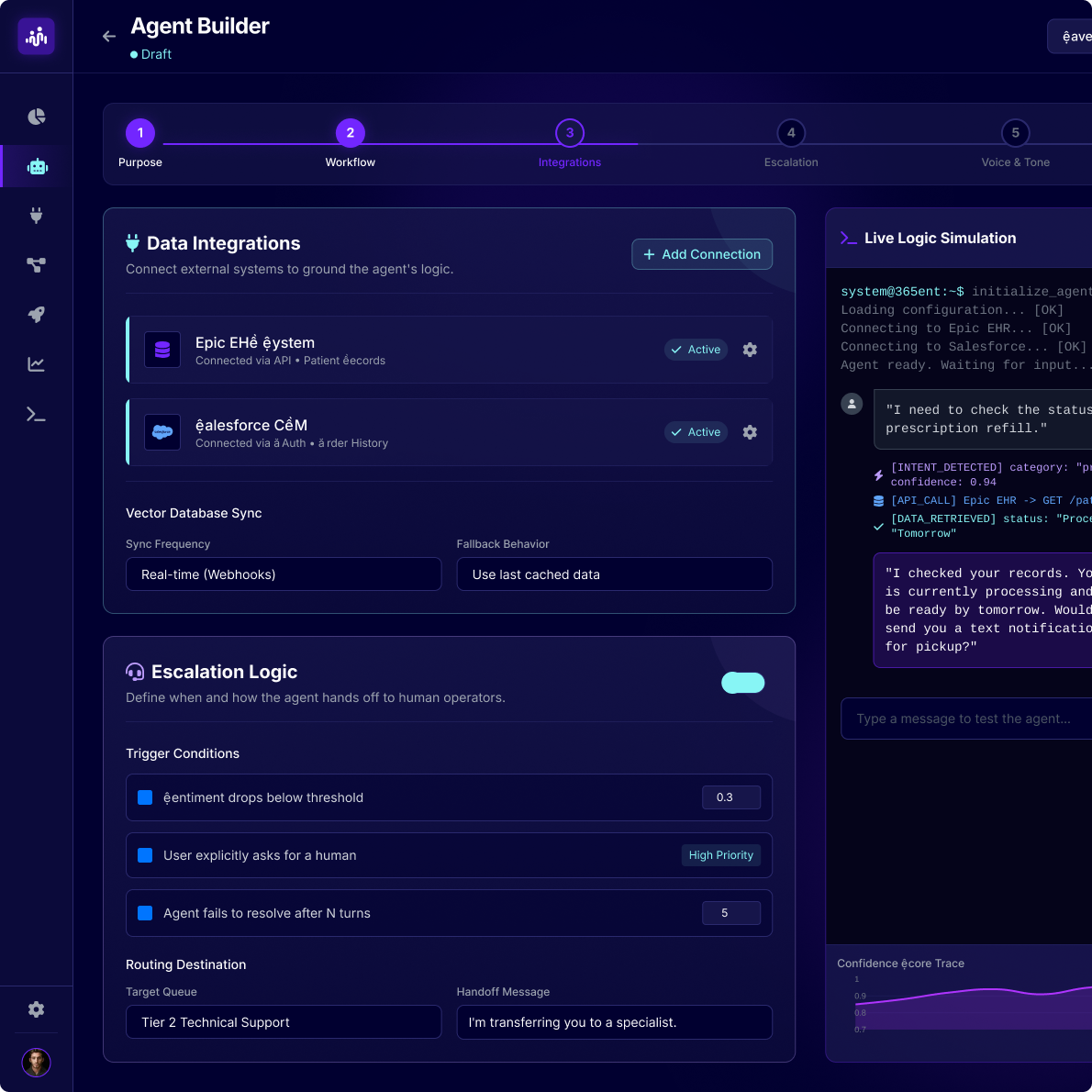 Enterprise agent builder